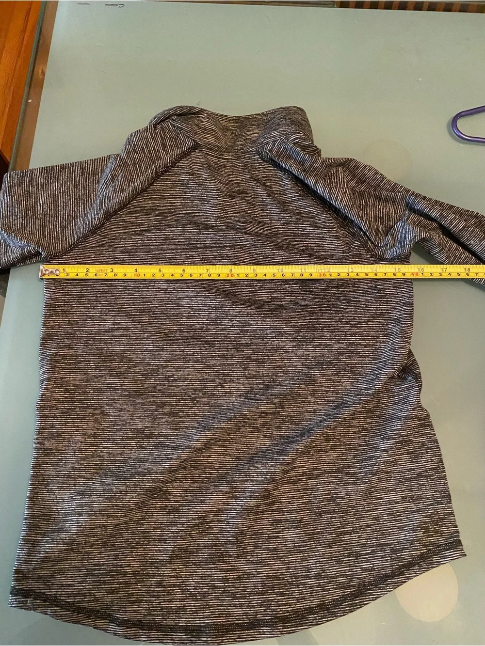 Youth Old Navy Gray Heathered Half-Zip Active Pullover